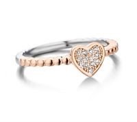 Silver Rose | Ring - Zilver