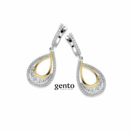 Gento Jewels | Oorbellen - Zilver