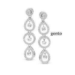 Gento Jewels | Oorbellen - Zilver