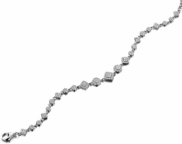 Silver Rose | Armband - Zilver