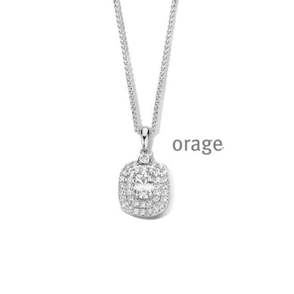 Orage | Ketting - Zilver