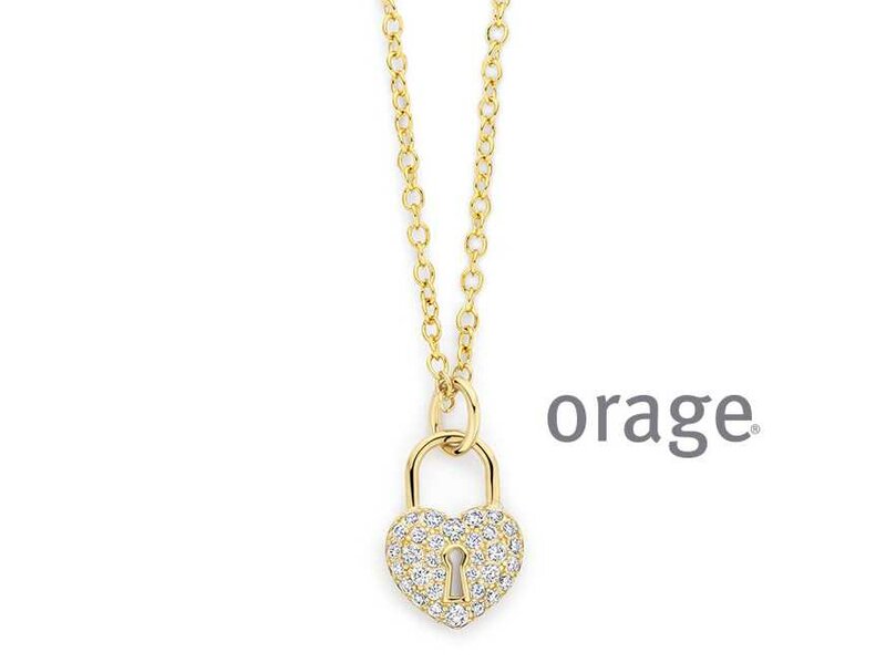 Orage | Ketting - Zilver