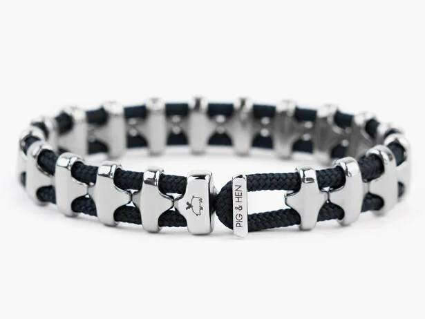 Pig &amp; Hen | Armband - Staal