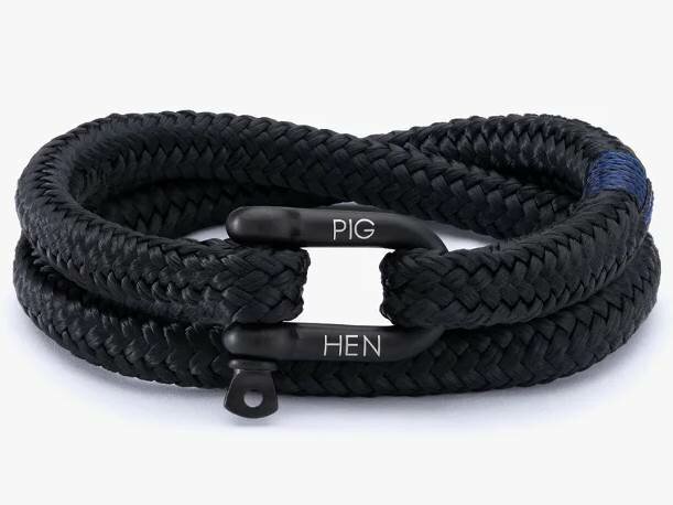 Pig &amp; Hen | Armband - Staal