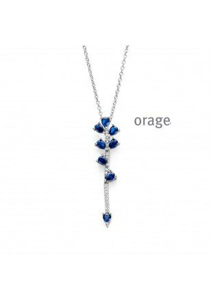 Orage | Ketting - Zilver