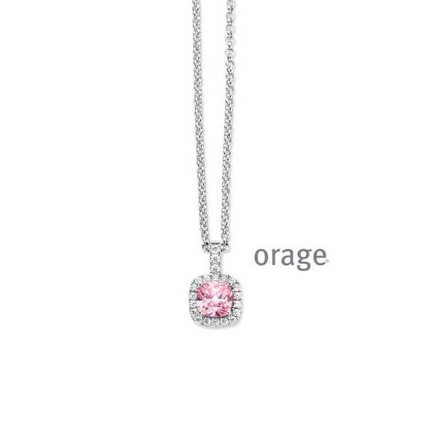 Orage | Ketting - Zilver