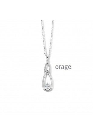 Orage | Ketting - Zilver