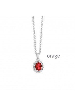 Orage | Ketting - Zilver