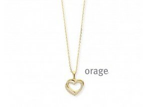 Orage | Ketting - Zilver