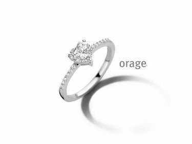 Orage | Ring - Zilver