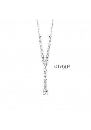 Orage | Ketting - Zilver