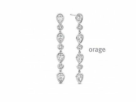 Orage | Oorbellen - Zilver