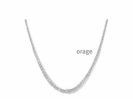 Orage | Ketting - Zilver