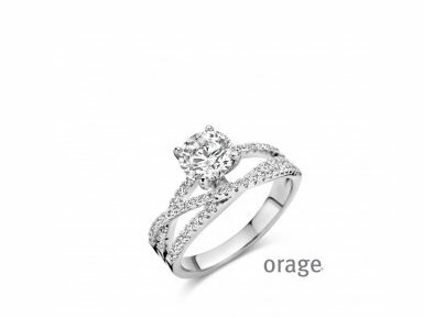 Orage | Ring - Zilver