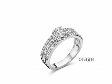 Orage | Ring - Zilver