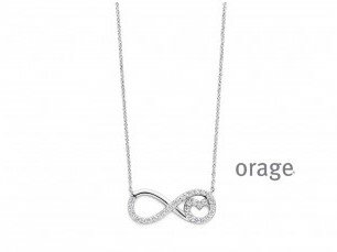 Orage | Ketting - Zilver