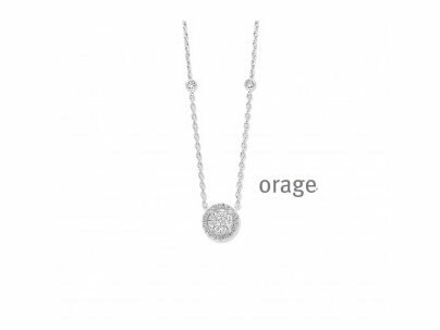 Orage | Ketting - Zilver