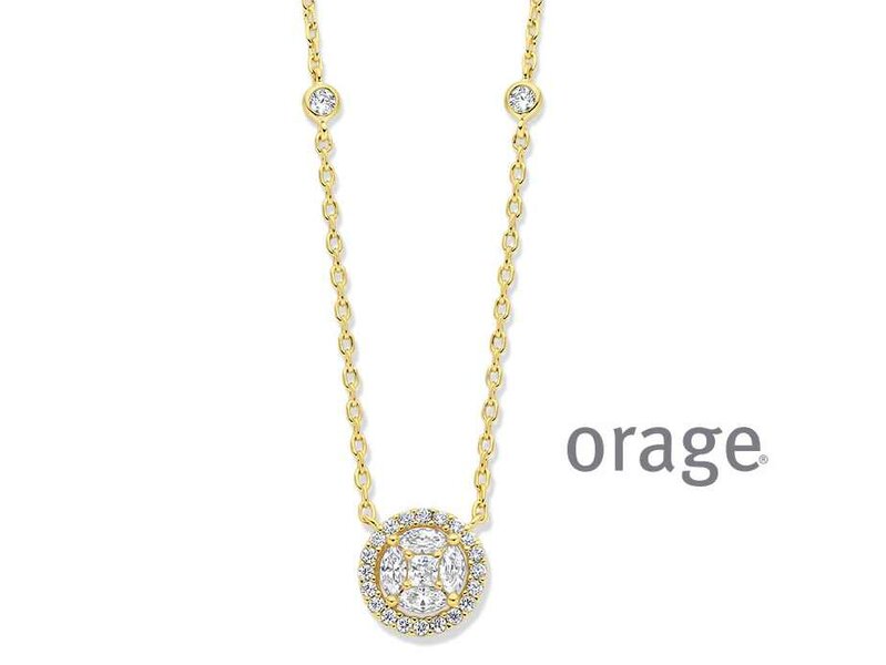 Orage | Ketting - Zilver