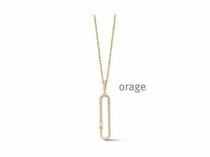 Orage | Ketting - Zilver