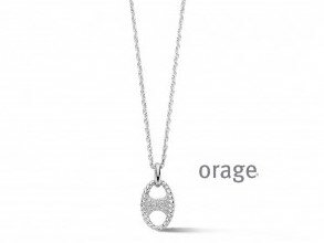 Orage | Ketting - Zilver