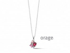 Orage | Ketting - Zilver