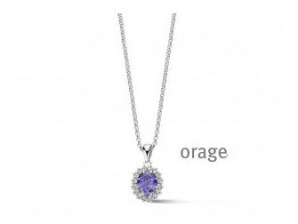 Orage | Ketting - Zilver