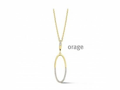 Orage | Ketting - Zilver