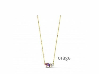 Orage | Ketting - Zilver