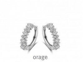 Orage | Oorbellen - Zilver