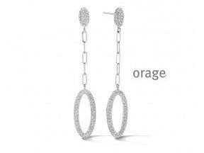 Orage | Oorbellen - Zilver