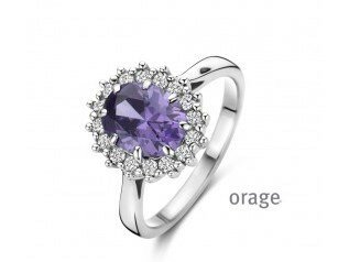 Orage | Ring - Zilver