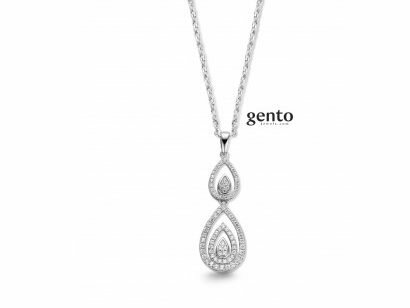 Gento Jewels | Ketting - Zilver