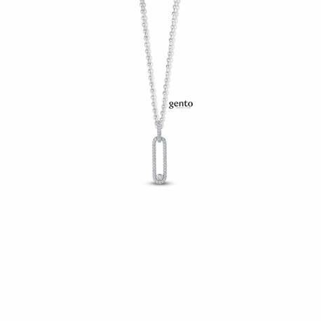 Gento Jewels | Ketting - Zilver