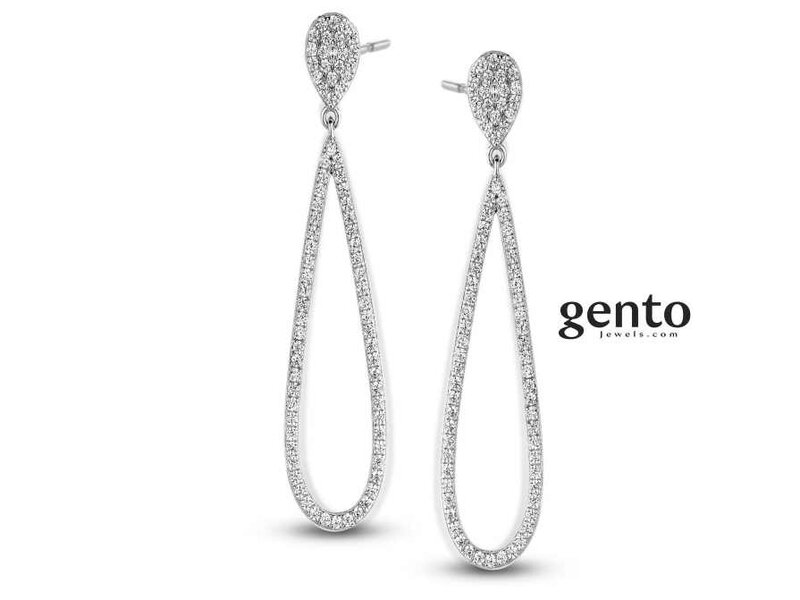 Gento Jewels | Oorbellen - Zilver