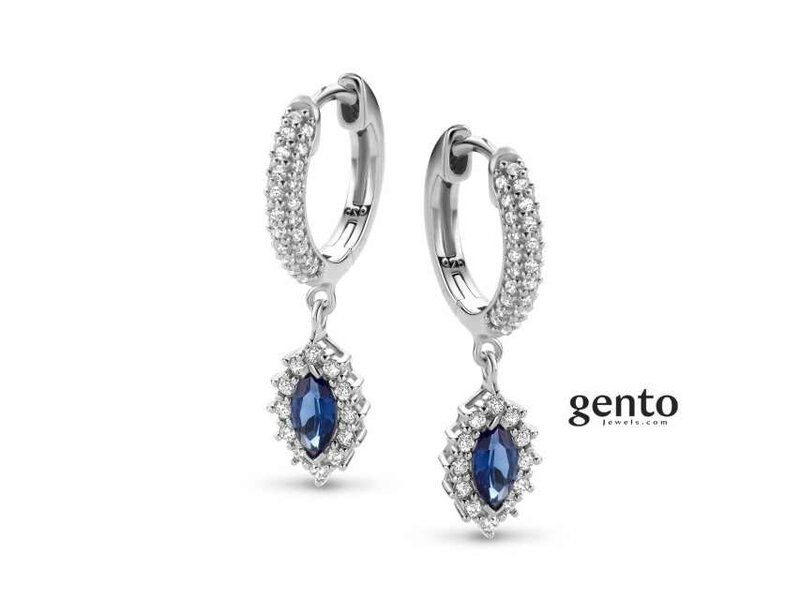 Gento Jewels | Oorbellen - Zilver