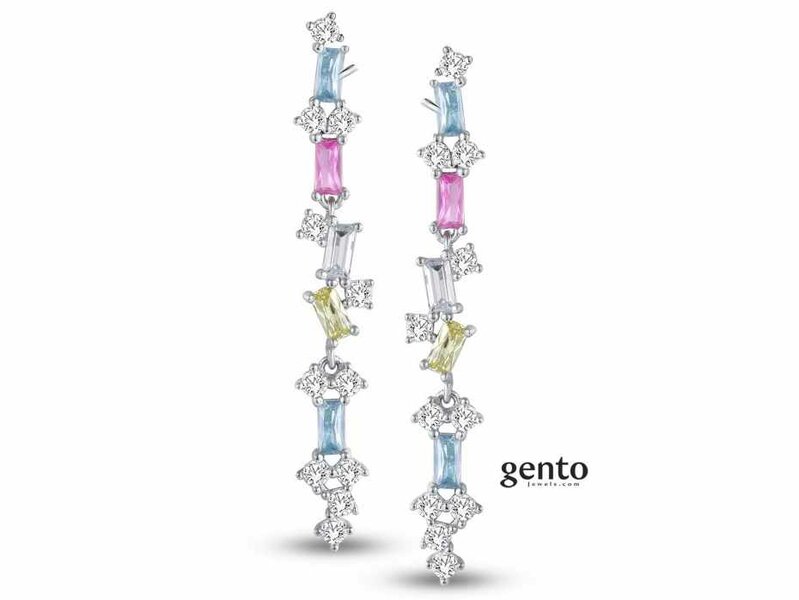 Gento Jewels | Oorbellen - Zilver