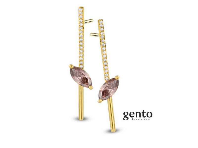 Gento Jewels | Oorbellen - Zilver