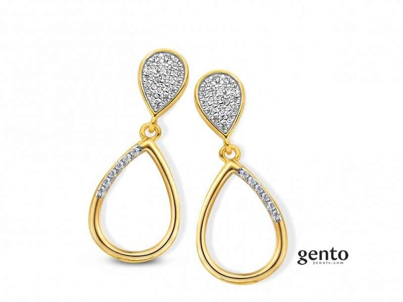 Gento Jewels | Oorbellen - Zilver