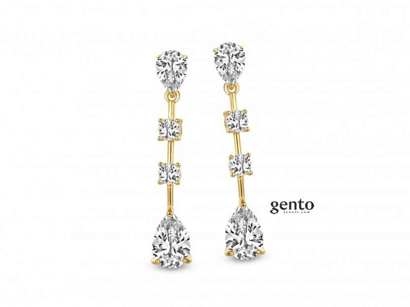 Gento Jewels | Oorbellen - Zilver