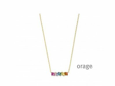 Orage | Ketting - Zilver