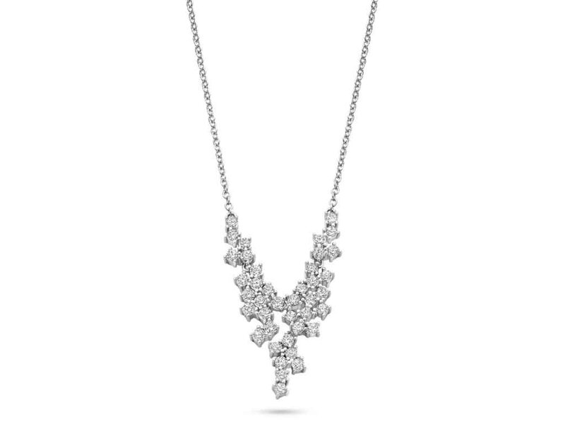 Silver Rose | Ketting - Zilver