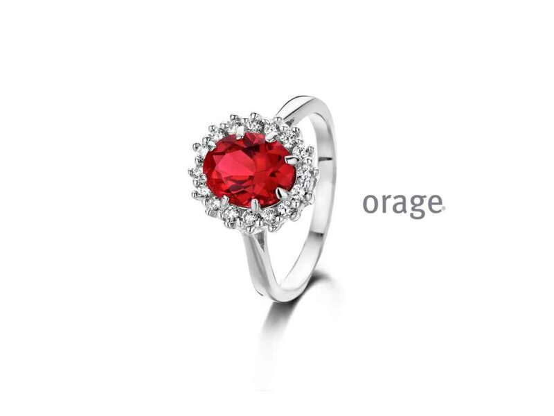 Orage | Ring - Zilver