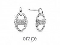 Orage | Oorbellen - Zilver