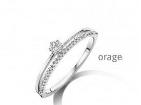 Orage | Ring - Zilver