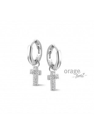 Orage Kids | Oorbellen - Zilver