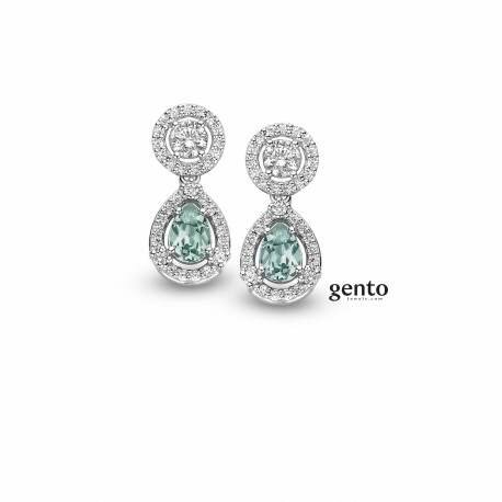 Gento Jewels | Oorbellen - Zilver
