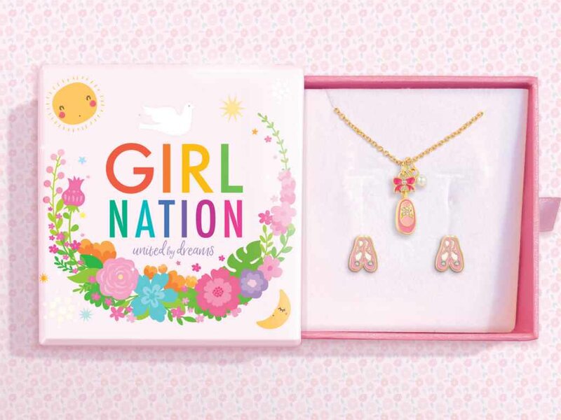 Girl Nation | Oorbellen - Staal