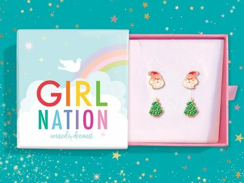Girl Nation | Oorbellen - Staal
