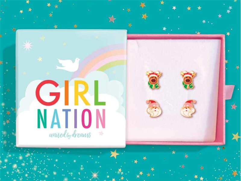 Girl Nation | Oorbellen - Staal