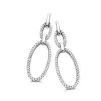 Silver Rose | Oorbellen - Zilver Silver Rose | Oorbellen - Zilver